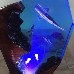 Creative USB Ocean Small Night Lamp